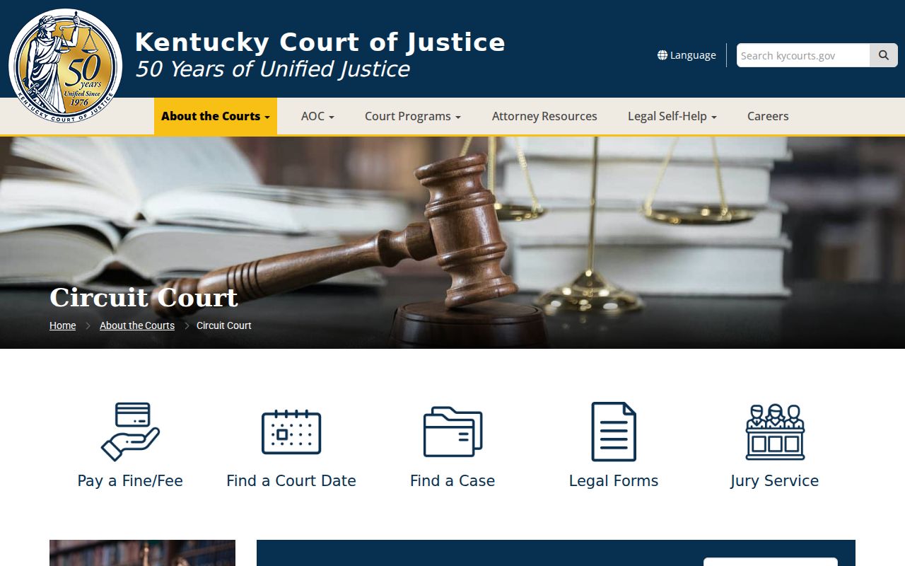 Webster County criminal court cases in Kentucky Circuit Court